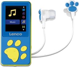 Lenco MP3/MP4-afspiller med 8 GB hukommelse Blå