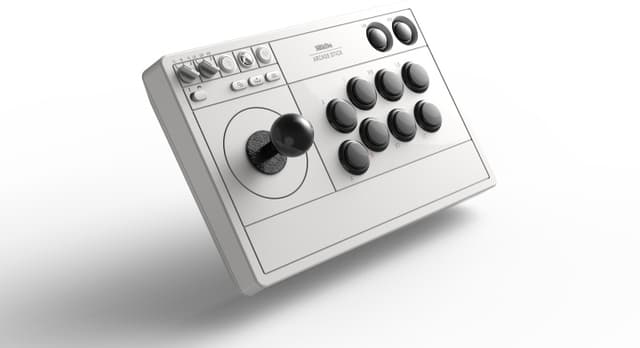 8BitDo Arcade Stick, Vit, Xbox / PC