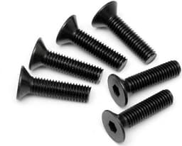 Flat Head Screw M5X20Mm (Hex Socket/6Pcs)