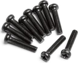 Binder Head Screw M2.5X12 (10Pcs)