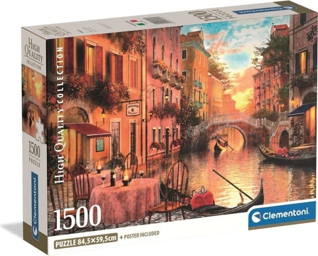Clementoni Pussel 1500 Pcs CB High Quality Collection Venezia
