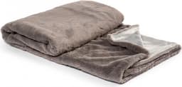 Kosta Linneväfveri Faux Fur Blanket Nordby, Grå