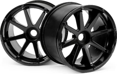 HPI Blast Wheel Black (115X70Mm 7Inch/2Pcs)
