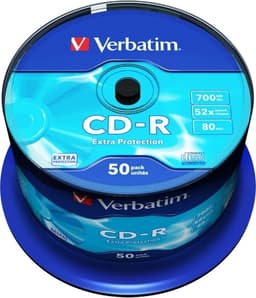 CD-R DataLife 52x 700MB Extra Protection 50 Pack Spindel