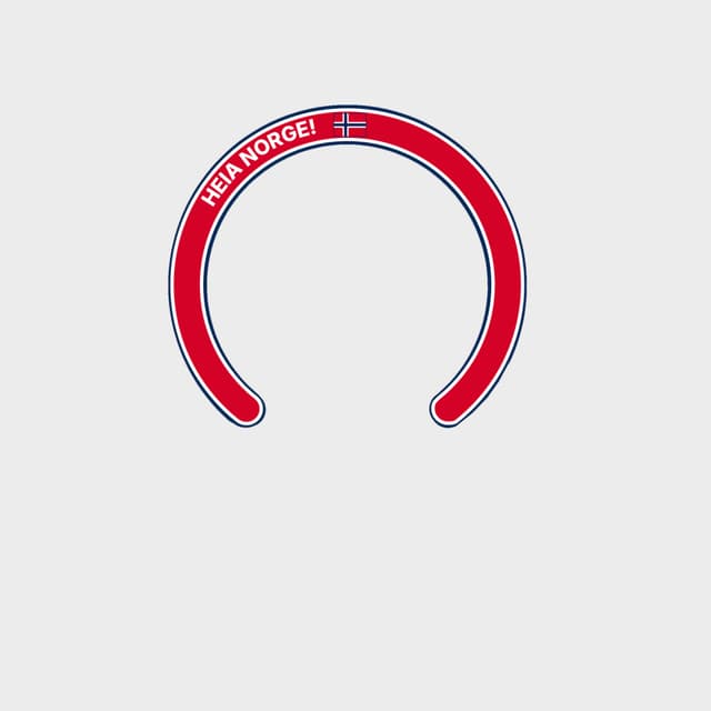 A Good Company World Cup 2026 MagSafe hästsko-ring (Heia Norge)