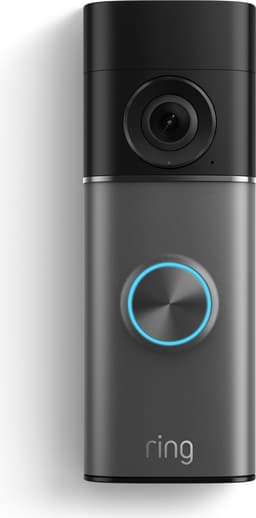 Ring Battery Video Doorbell Pro Retinal 4K video-ovikello (tumma hopea)