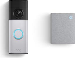 Ring Battery Video Doorbell Plus & Chime sarja (nikkelihopea)