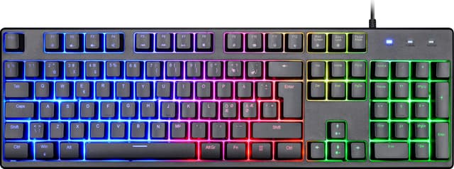 NOS K110 membran gamingtastatur (sort)