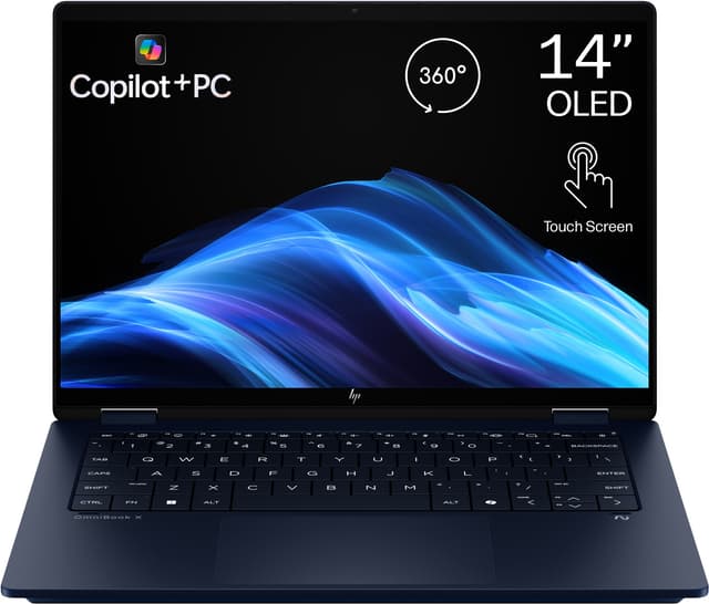 OmniBook X Flip 14 U7-258V/32/512/OLED 14" Copilot+ PC