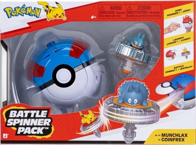 Pokémon Battle Spinner Munchlax med Great Ball (PKW4938)