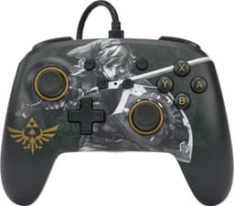 PowerA Förbättrad trådbunden handkontroll, Battle-Ready Link, Switch