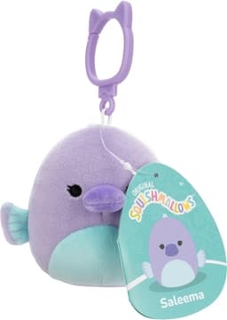 Squishmallows 9 cm P22 Clip On - Saleema Paddelfisk