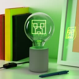 Paladone Minecraft Creeper - Led-lampe med neonpære