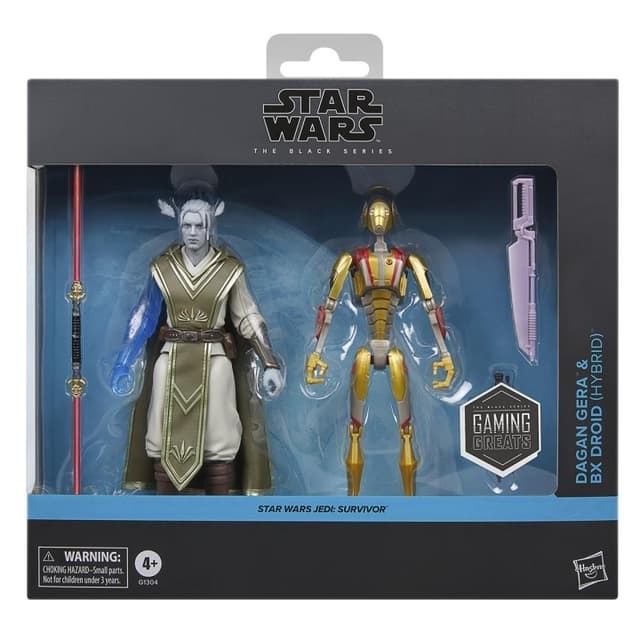 Star Wars The Black Series 6 Inch Figure Dagan Gera & BX Droid Faith
