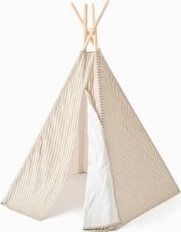 Kids Concept Tipi-telt med striber (1000937)
