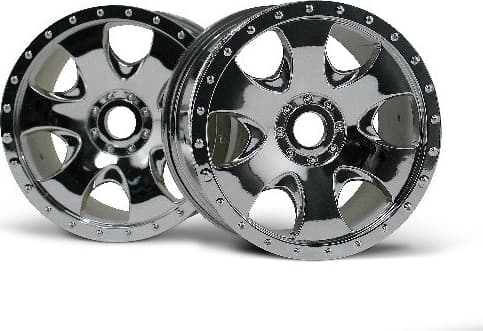 Warlock Wheel Chrome (83X56Mm/2Pcs)