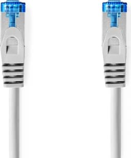 Nedis CAT6a netværkskabel | S/FTP | RJ45 Han | RJ45 Han | 20.0 m | Snagless | Runde | LSZH | Grå | Label