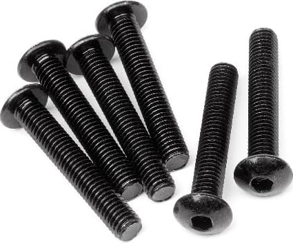 HPI Button Head Screw M5X30Mm (Hex Socket/6Pcs)