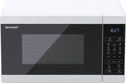 Sharp YC-MG02E-W Mikrobølgeovn med grill Hvid