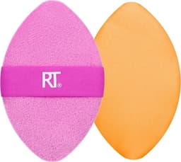 Real Techniques Miracle 2-i-1 Pudder Puff Duo - Rosa/Orange