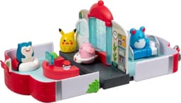 Pokémon Squishalongs-legesæt medPokémon-center (SQAL0071)
