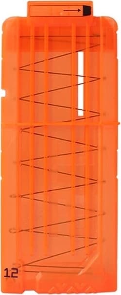 Magasin till Nerf, 12 skott, Orange