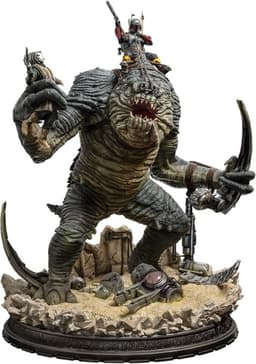 Star Wars Boba Fett & Rancor Statue Demi Scale 1/20