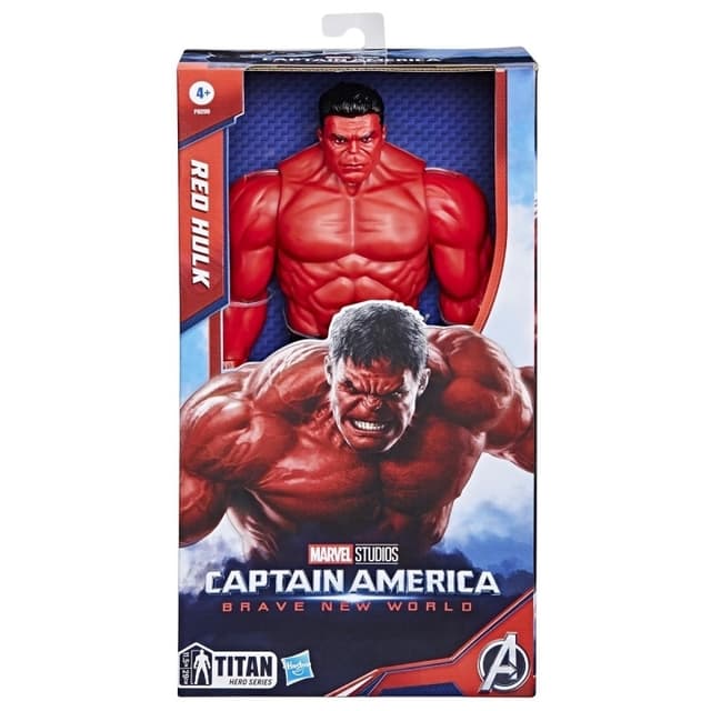 Marvel Avengers Titan Hero 12 Inch Deluxe Figure Red Hulk NWO