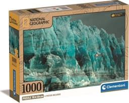 Clementoni 1000 st CB High Quality Collection National Geographics Hubbard Glacier