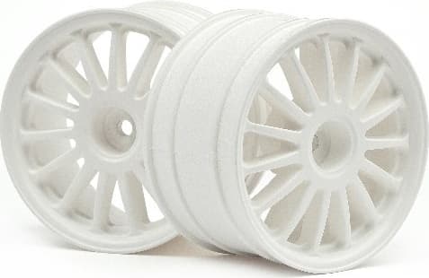 WR8 Tarmac Wheel White (2.2inch/57X35Mm/2Pcs)