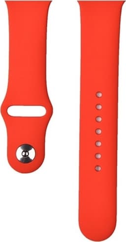 Devia armband Deluxe Sport för Apple Watch 49mm/ 45mm/ 44mm/ 42mm röd