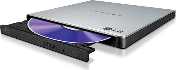 LG GP57ES40 optiska enheter DVD±RW Svart, Silver