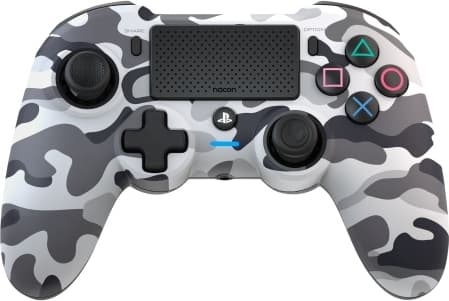 NACON Trådlös Dualshock 4 V2-handkontroll Asymmetrisk Camo Grey (PS4)