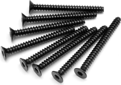 Tp Flat Head Screw M4X40Mm (Hex Socket/8Pcs)