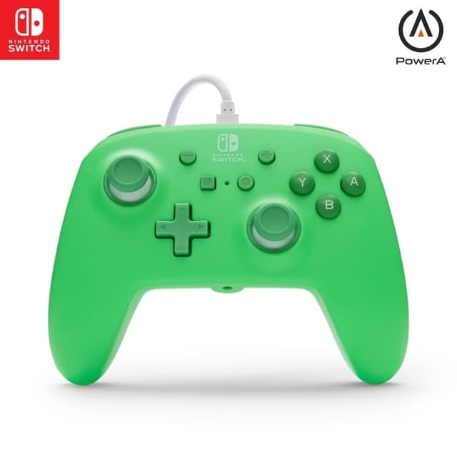 PowerA Enhanced trådbunden handkontroll - Seafoam Green / Nintendo Switch