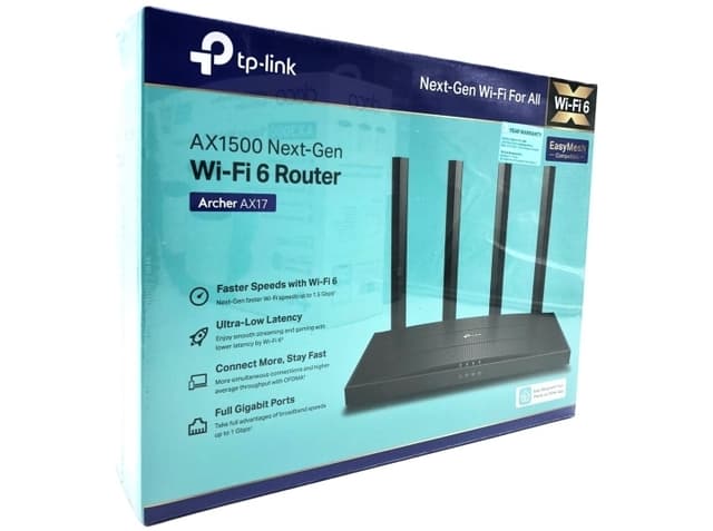 TP-Link Archer AX17 V1 trådlös router Desktop
