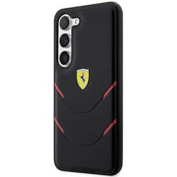 Ferrari Galaxy S23 Cover Hot Stamp Lines - Sort