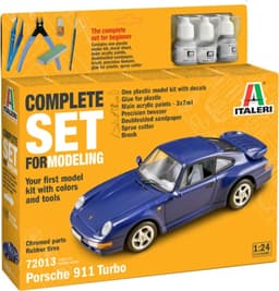 ITALERI 1:24 - Porsche 911 Turbo - Startsæt
