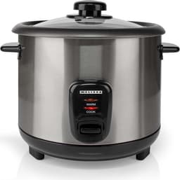 MELISSA Riskoker | 1,5 l | 500 W | Non stick-belegg | Avtakbar bolle | Dampkurv | Hold-varm-funksjon | Automatisk avstengning
