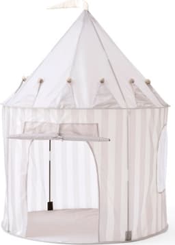 Kids Concept Star - Play Tent with Stripes, Grey - (1000926)