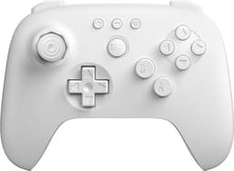 8Bitdo 64 Bluetooth-controller hvid