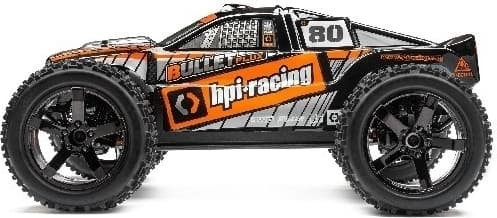 HPI Bullet St Clear Body W/ Nitro/Flux Decals
