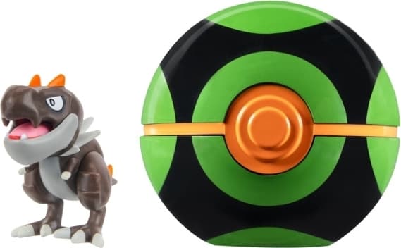 Pokémon Clip N Go Tyrunt med Dusk Ball (PKW4154)