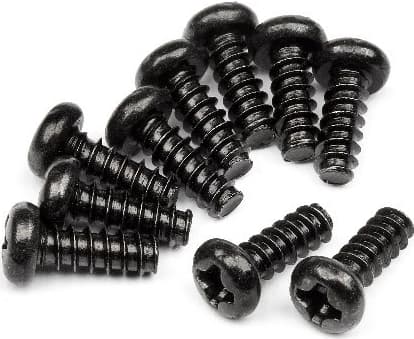 HPI Tp. Button Head Screw M3X8Mm (10Pcs)