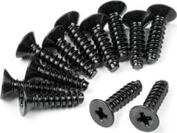 TP FLATHODESKRUE M2.6X10MM (12STK)