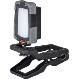 Brennenstuhl Klembar LED-arbejdslampe 1050 MA (batteri LED-arbejdslampe 10W, 950lm, IP65, 12 timers brændetid, udviklet i Tyskland)