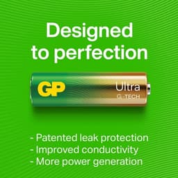 GP Batteri Ultra Alkaline 9V 1-Pak