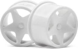 Q32 Super Star Wheel Set F/R White/18X10/18X14 X 4