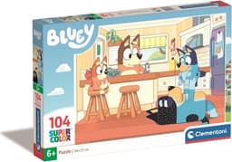 Clementoni 104 stk Puslespill Bluey