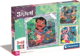Clementoni 3X48 st Pussel Disney Stitch